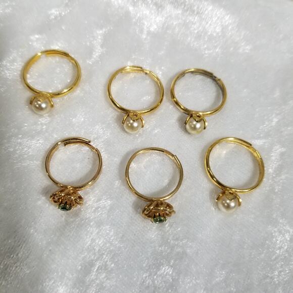 Six adjustable Sarah Cov rings 1.1441 - Picture 3 of 16